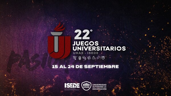 JUEGOS UNIVERSITARIOS DEL COMPLEJO UNAE SE INAUGURAN ESTE VIERNES