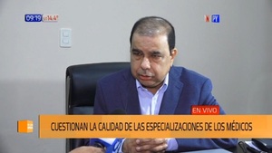 Gremio de médicos denuncia especializaciones desactualizadas en universidades - Noticias Paraguay