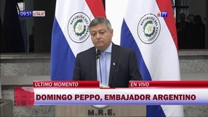 Peppo sostiene que sus declaraciones fueron "en otro escenario" y ratifica voluntad de solución - Noticias Paraguay