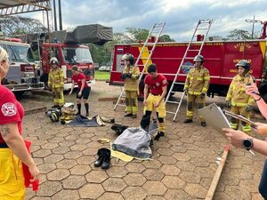 Con competencia de destreza, bomberos invitan a colecta anual - ABC en el Este - ABC Color