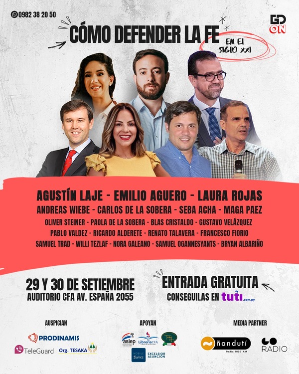 Evento sobre Cómo Defender la Fe este 29 y 30 de setiembre | 1000 Noticias
