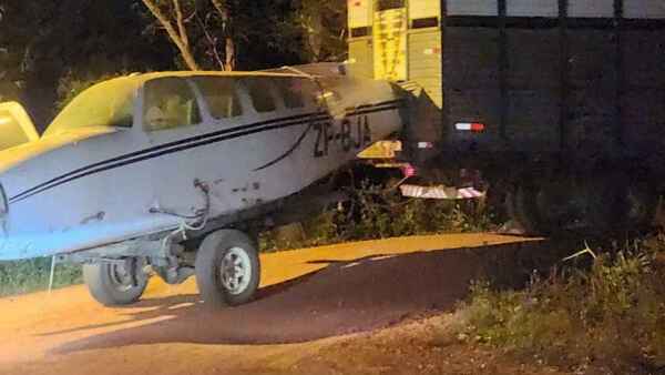 Asalto a Urbieta: Hallan avioneta en allanamiento a una vivienda en Concepción