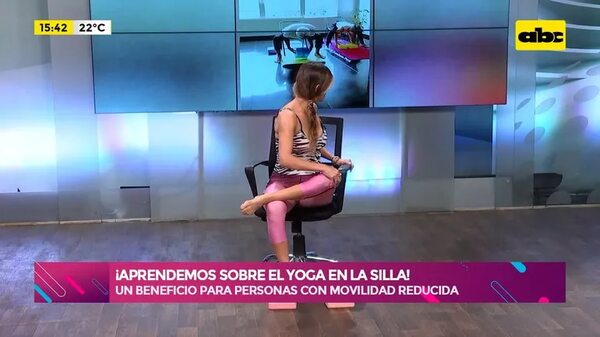 Video: ¡Aprendemos sobre el yoga en la silla! - Ensiestados - ABC Color