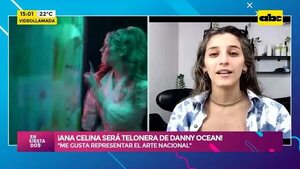 Video: ¡Ana Celina será telonera de Danny Ocean! - Ensiestados - ABC Color