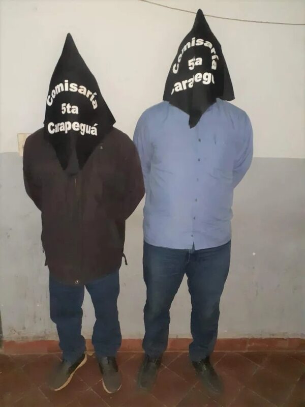 Carapeguá: detienen a presuntos fumigadores dentro de un banco - Nacionales - ABC Color