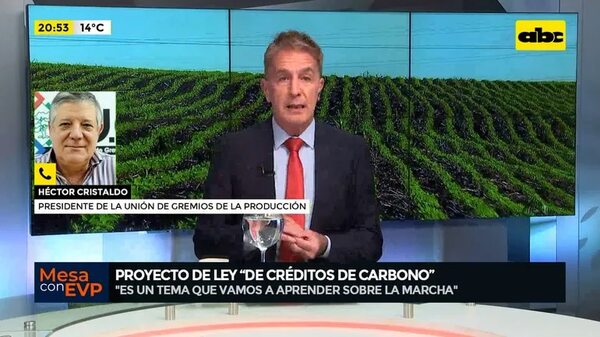 Video: Proyecto de ley ‘’de créditos de carbono’' - Mesa de Periodistas - ABC Color