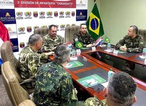 Reunión regional de ejércitos de Paraguay y Brasil en Ciudad del Este - Nacionales - ABC Color