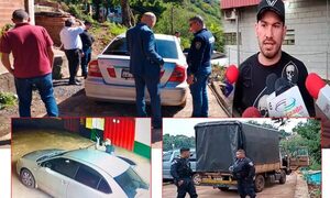Abandonan auto usado por bandidos que asaltaron depósito, y allanan aguantadero – Diario TNPRESS