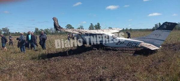 Santarriteños salen ilesos durante una terrizaje de emergencia en Caazapá – Diario TNPRESS