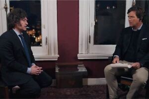 Javier Milei y Tucker Carlson baten récord en X con más de 320 millones de reproducciones - Informatepy.com