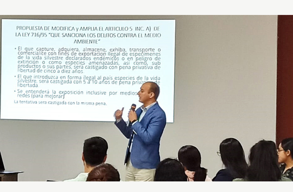 DDA participó en taller sobre combate al tráfico ilegal de fauna silvestre