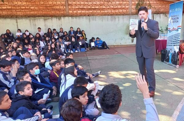 Desarrollo del taller Itinerante en la ciudad de Capiatá