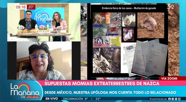 Experta ufóloga: “Aquellos que quieran probar que las momias son reales ahora tienen una oportunidad histórica” - Unicanal