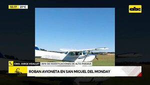 Video: Roban avioneta en San Miguel del Monday  - ABC Noticias - ABC Color
