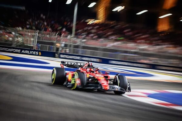 Ferrari fue el mejor en los libres 1 y 2 del GP de Singapur - ABC Motor 360 - ABC Color