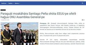 La Nación / Alta aceptación de artículos en guaraní e inglés publicados por Agencia IP