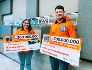 El TELEBINGO TRIPLE PRESENTA A SUS TRES NUEVOS MILLONARIOS · Radio Monumental 1080 AM