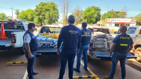 Incautan productos presuntamente de contrabando en Ciudad del Este