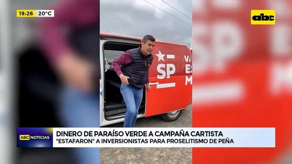 Video: denuncian que dinero de inversionistas se utilizó para campaña de Santiago Peña - ABC Noticias - ABC Color