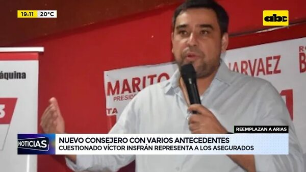 Video: nuevo consejero de IPS con varios antecedentes - ABC Noticias - ABC Color
