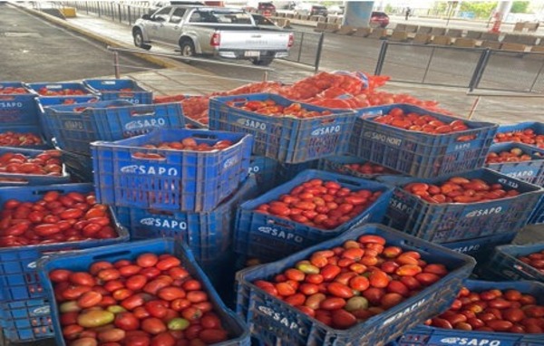 Incautan 5.260 kilos de frutihortícolas en Ciudad del Este