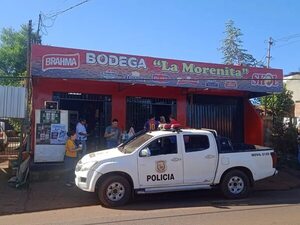 Roban dinero y bebidas en violento asalto a una bodega - ABC en el Este - ABC Color