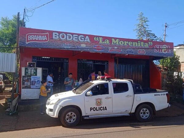 Roban dinero y bebidas en violento asalto a una bodega - ABC en el Este - ABC Color