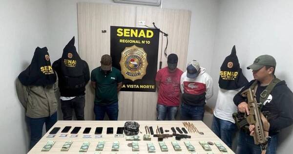 La Nación / Capturan a presuntos acopiadores de droga