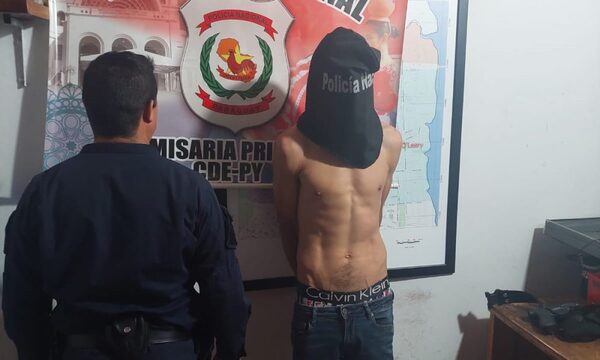 Detienen a ladrón y recuperan objetos robados