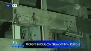 Trágico accidente laboral se cobra la vida de un albañil en Luque - Noticias Paraguay