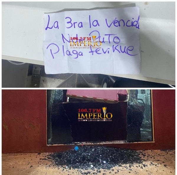 Vuelven a disparar contra una peluquería: "la tercera será la vencida", dice un escrito - Radio Imperio 106.7 FM
