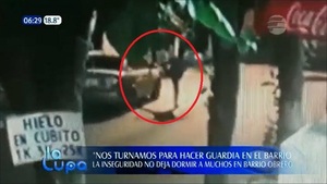 Vecinos de Barrio Obrero tienen que hacer guardia ante incontenible inseguridad - Noticias Paraguay