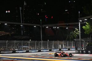 Carlos Sainz conquistó la pole del Gran Premio de Singapur - ABC Motor 360 - ABC Color