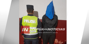 DETUVIERON A SUJETO SOSPECHOSO DE ESTAR INVOLUCRADO EN UN HURTO - Itapúa Noticias