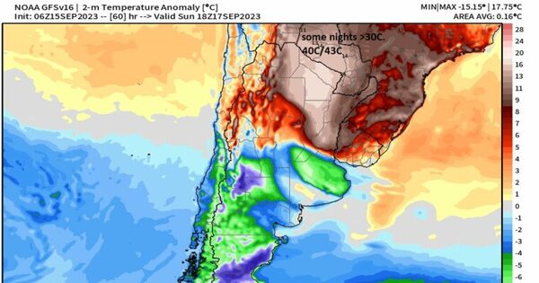 PARAGUAY PODRÍA ALCANZAR EL RÉCORD DE LA NOCHE MÁS CALUROSA DE TODO EL HEMISFERIO, INFORMAN