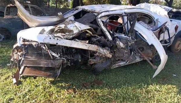 Tres personas mueren y otras 3 quedan gravemente heridas en aparatoso accidente entre dos vehículos en Curuguaty | DIARIO PRIMERA PLANA