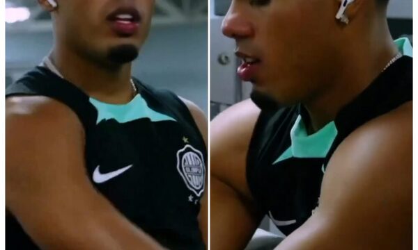 (VIDEO)Myke Towers apareció con uniforme de Olimpia
