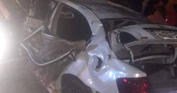 La Nación / Terrible accidente rutero deja tres fallecidos y varios heridos en Curuguaty