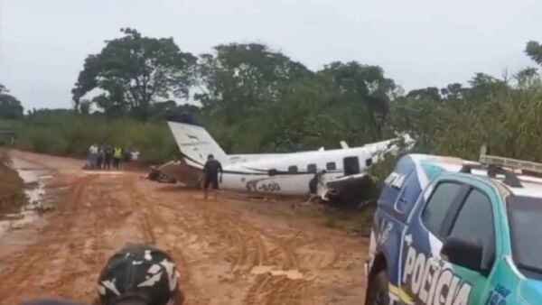 Una avioneta cae en la Amazonía brasileña y mueren las 14 personas a bordo