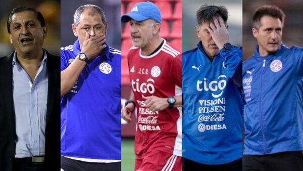 Los técnicos de la era Robert Harrison en la Albirroja y sus números