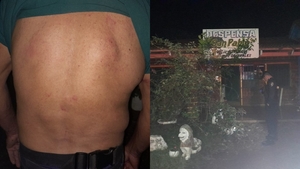 Delincuentes asaltan y golpean a un comerciante en zona de Cuatro Potrero