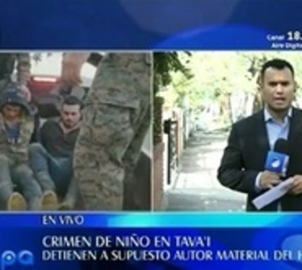 Cae supuesto asesino de niño en Tava'i - Paraguay.com