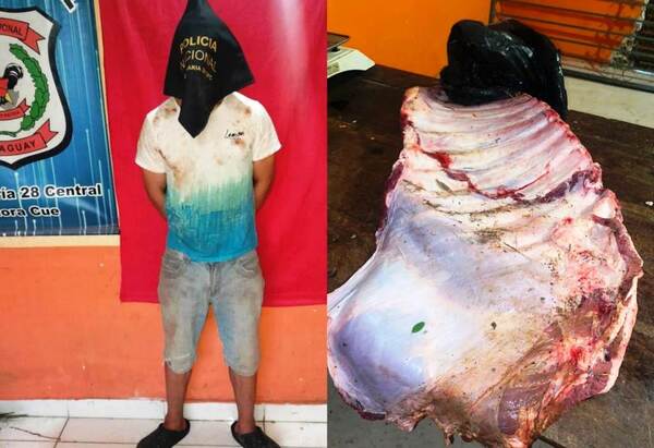 Ex convicto se quedó sin asado y terminó preso •