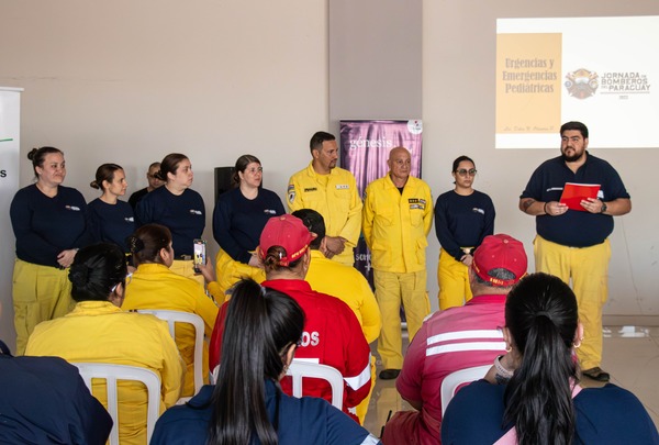 Diario HOY | Exitosa jornada de Bomberos del Paraguay en Encarnación
