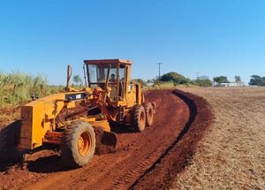 MOPC realizó reparaciones de varios caminos vecinales en distintos puntos del país