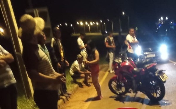¡Presunto delincuente fue detenido tras provocar accidente fatal!