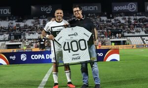El capitán Richard Ortiz y su orgullo por llegar a los 400 partidos con Olimpia