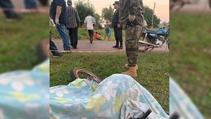 Adulto mayor muere tras caer de su motocicleta en Itapúa Poty