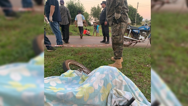 Adulto mayor muere tras caer de su motocicleta en Itapúa Poty