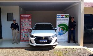 Recuperan en CDE automóvil robado en Foz